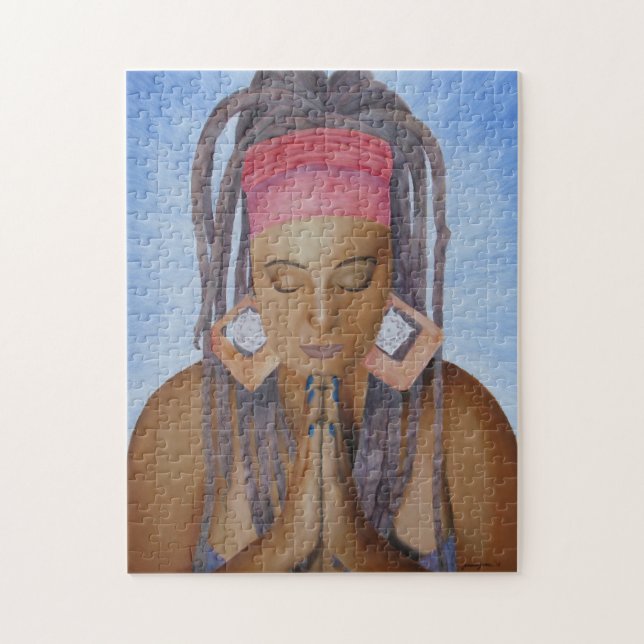 Quebra-cabeça de Namaste (Vertical)