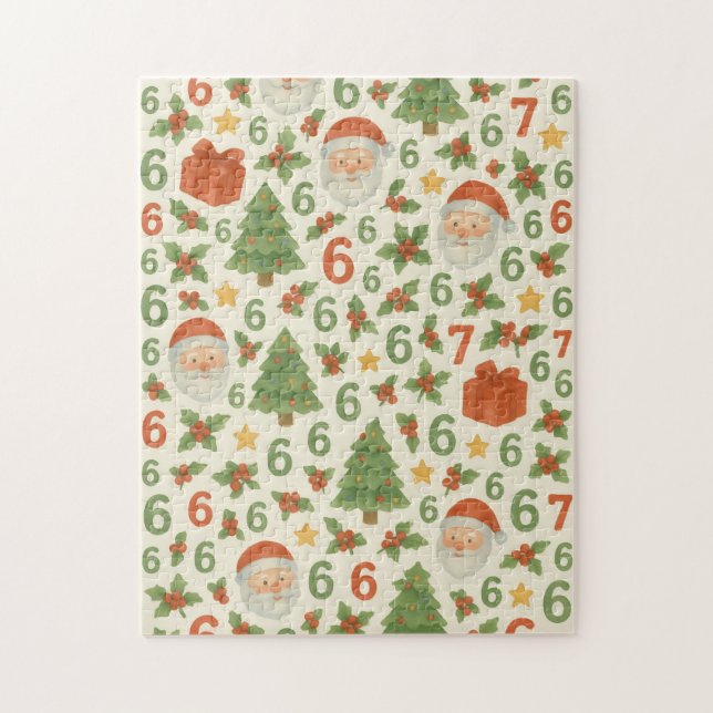 Quebra-cabeça de Natal (Vertical)