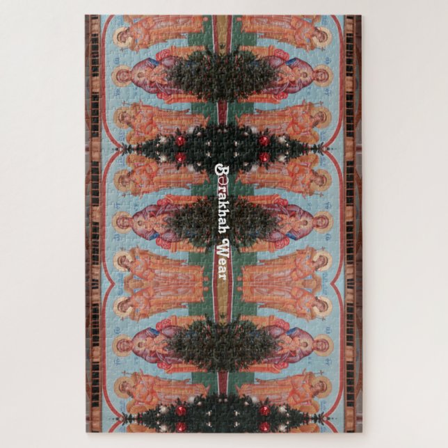 Quebra-cabeça de Natal de Theotokos Ucraniano (Vertical)