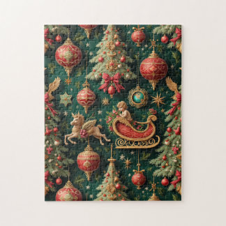 Quebra-cabeça de Natal Elegante Barroco