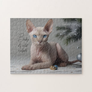 Quebra-cabeça de Natal Sphynx