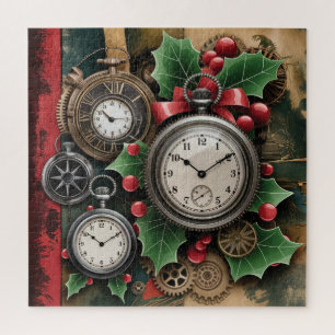 Quebra-cabeça de Natal Steampunk