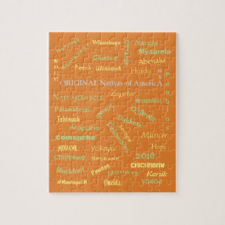 Quebra-cabeça de Native American Names, por MMETRO