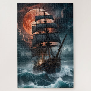 Quebra-cabeça de navio pirata