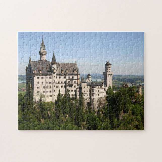 Quebra-cabeça de Neuschwanstein do castelo (Horizontal)