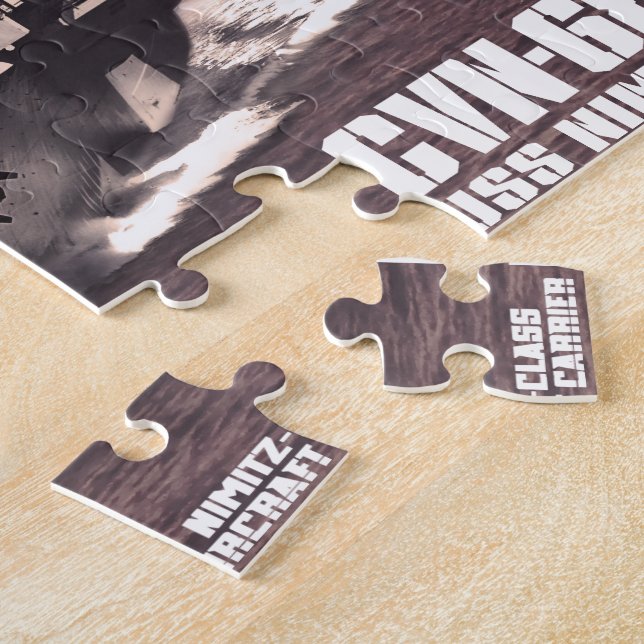 Quebra-cabeça de Nimitz Fuji do porta-aviões (Lateral)