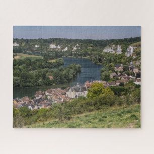 Quebra-cabeça de Normandy Jigsaw - Rio Les Andely