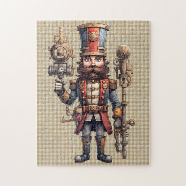 Quebra-cabeça de Nutcracker Steampunk (Vertical)