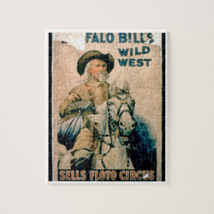 Quebra-cabeça De "o oeste selvagem Buffalo Bill", circo de Floto
