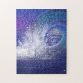 Quebra-cabeça de Onda Oceânica Indigo
