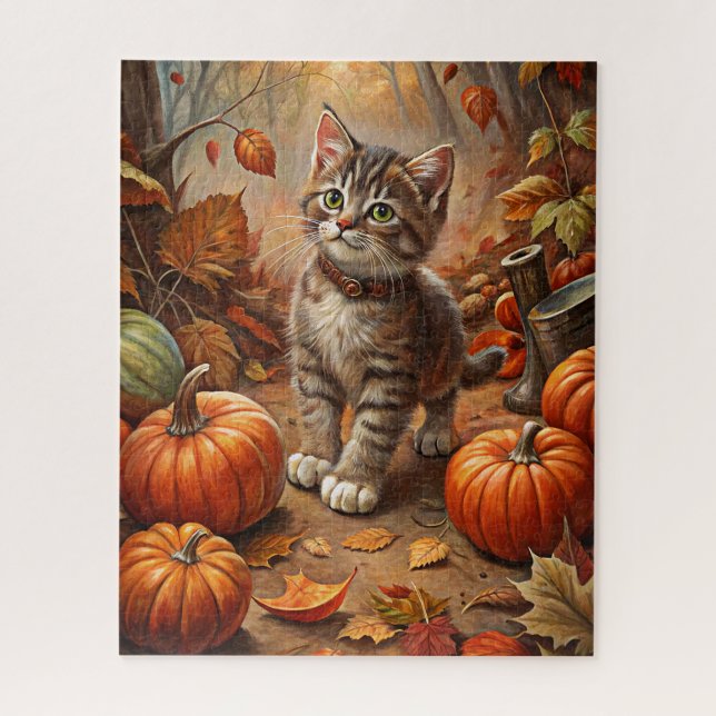 Quebra-cabeça de outono (Vertical)