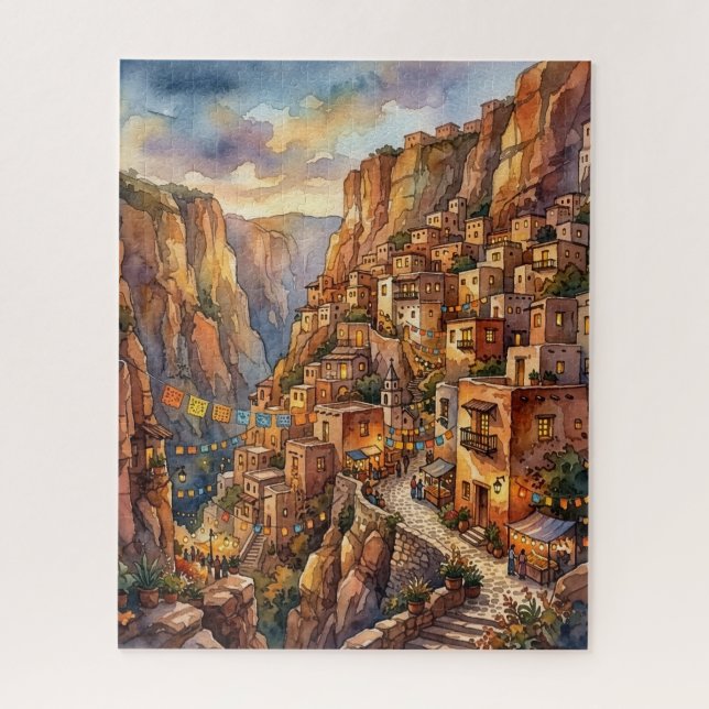 Quebra-cabeça de Outono Mexicano (Vertical)