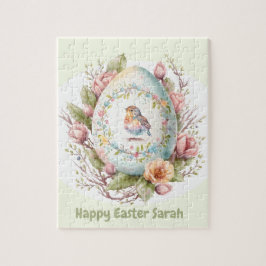 Quebra-cabeça de ovelha coxa de felz pascoa person