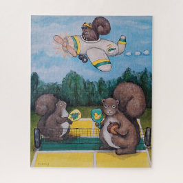 Quebra-cabeça de Patos Esquilos