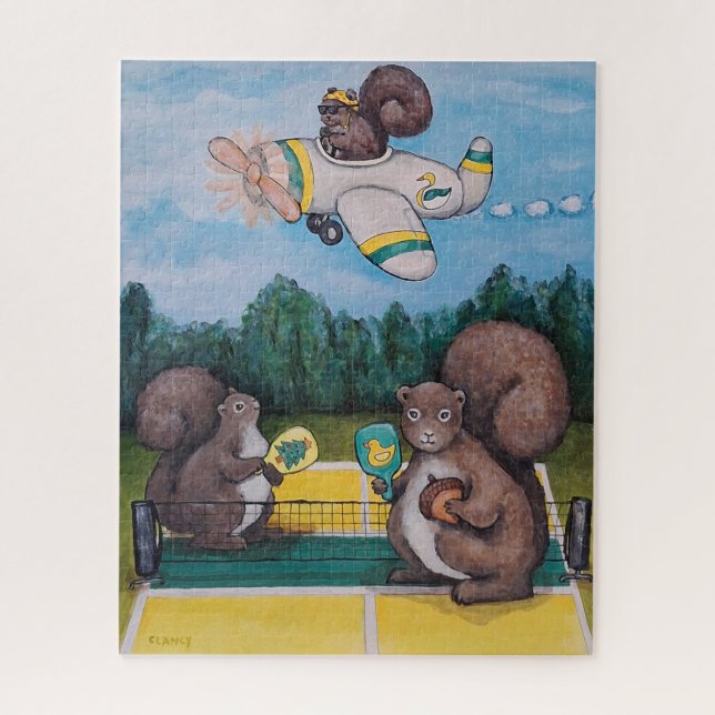 Quebra-cabeça de Patos Esquilos (Vertical)