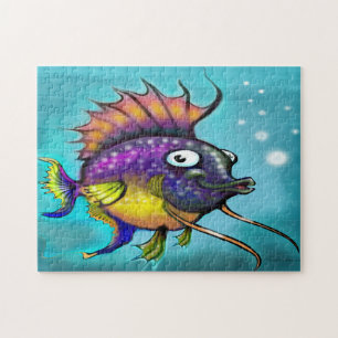 Quebra-cabeça de Peixe Arco-Íris