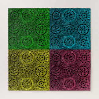 Quebra-cabeça de pepinos Bush Retro