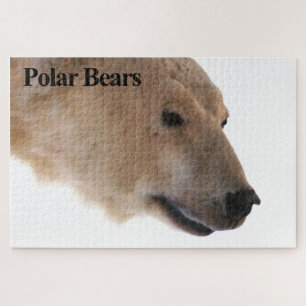Quebra-cabeça de Perfil de Urso Polar