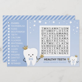 Quebra-cabeça de Pesquisa do Word. Primeiro jogo d