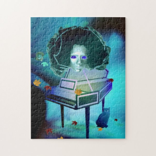 Quebra-cabeça de Pianista Meringue (Vertical)