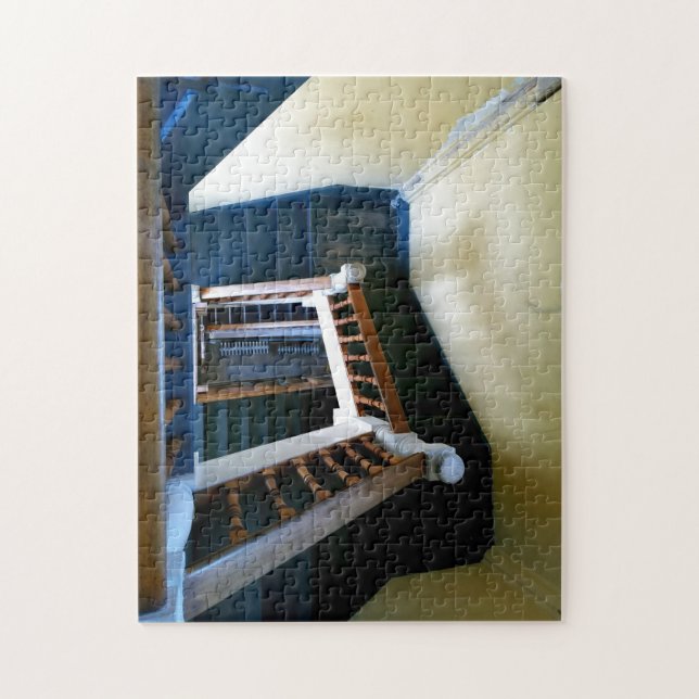 Quebra-cabeça de pintura de escada de farol criati (Vertical)