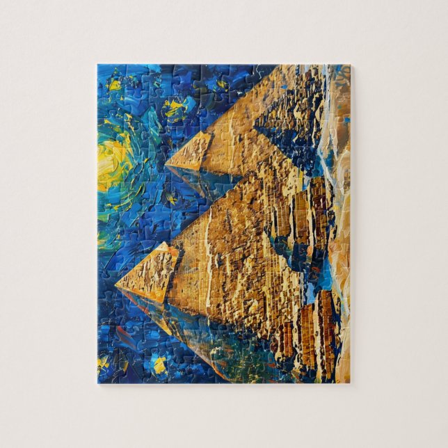 Quebra-cabeça de pirâmides (Vertical)