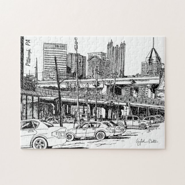 Quebra-cabeça de Pittsburgh (Horizontal)