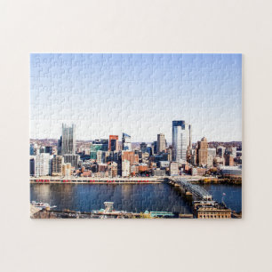 Quebra-cabeça de Pittsburgh Cityscape