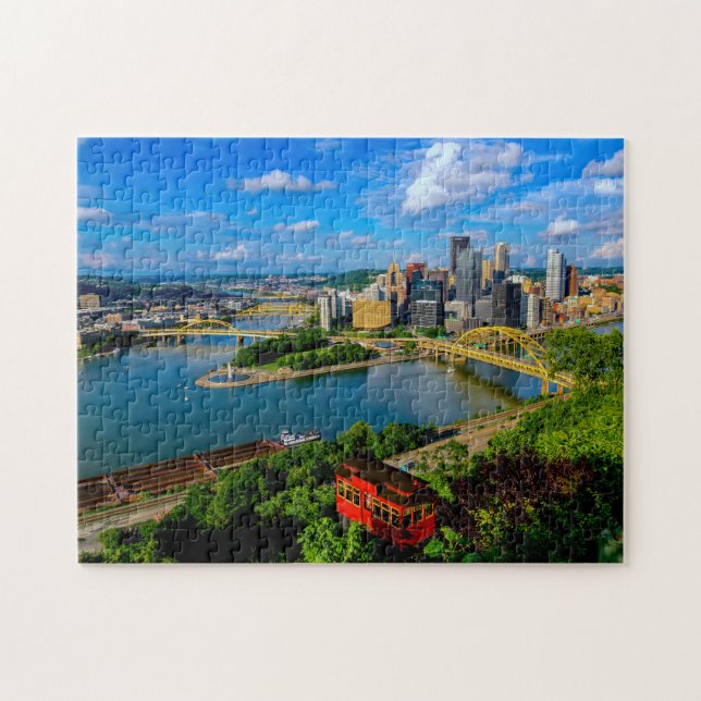 Quebra-cabeça de Pittsburgh com Incline (Horizontal)