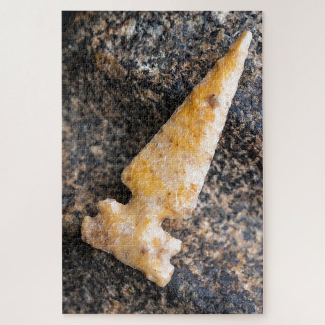 Quebra-cabeça de Ponta Nacional Americana Única (Vertical)