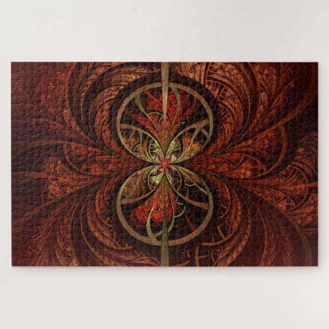 quebra-cabeça de ponto central (Horizontal)