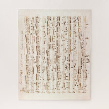 Quebra-cabeça de Pontuação de Música Clássica Chop