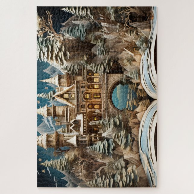 Quebra-cabeça de Pop do Castelo de Storybook de Na (Vertical)