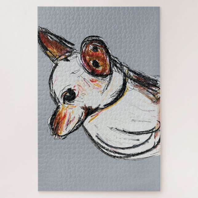 Quebra-cabeça de Porco Encantado por Molly Magdala (Vertical)