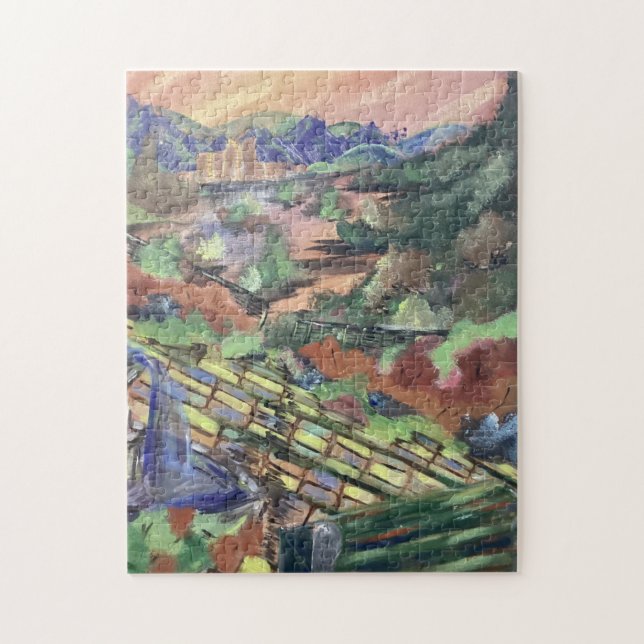 Quebra-cabeça de Promenade Urbana (Vertical)