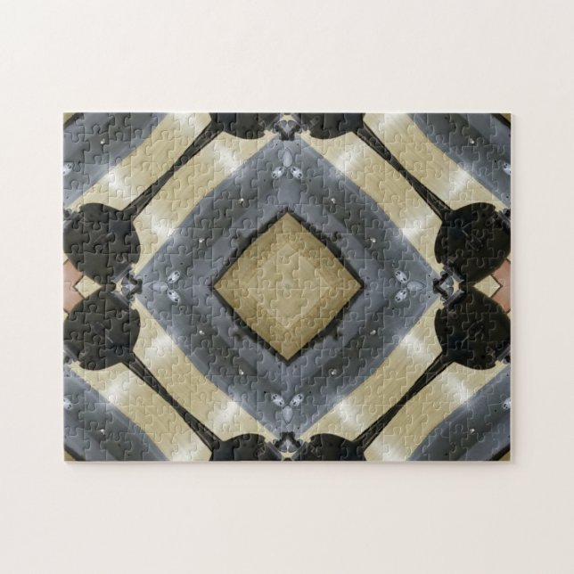 Quebra-cabeça de quebra-cabeça com padrão criativo (Horizontal)