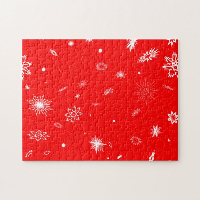 Quebra-cabeça de quebra-cabeça com padrão criativo (Horizontal)