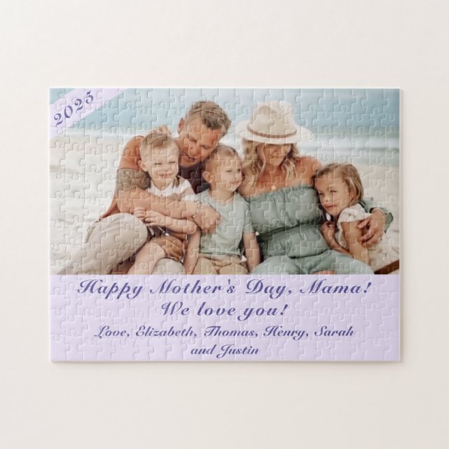 Quebra-cabeça de quebra-cabeça de foto de Dia de a (Horizontal)