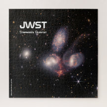 Quebra-cabeça de Quinteto de Stephan do JWST