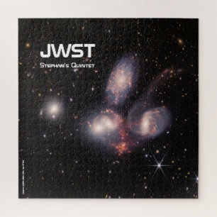 Quebra-cabeça de Quinteto de Stephan do JWST