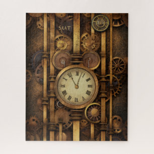 Quebra-cabeça de Relógio Steampunk