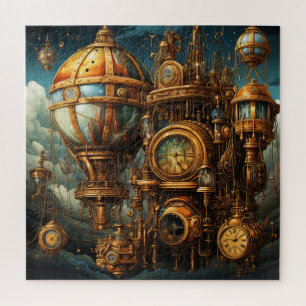 Quebra-cabeça de Relógios Steampunk