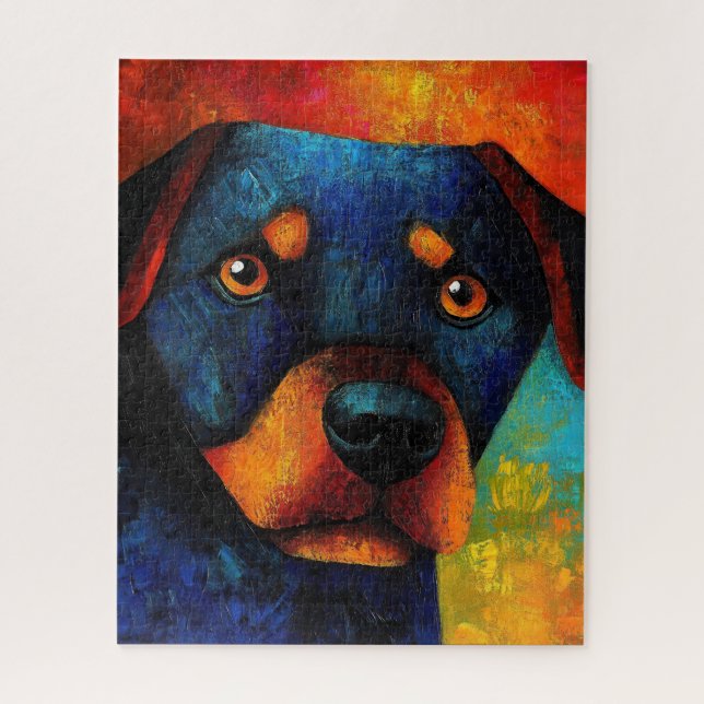 Quebra-cabeça de Retrato de Cão (Vertical)