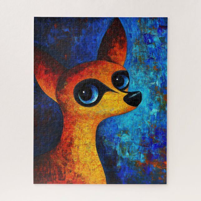 Quebra-cabeça de Retrato de Cão (Vertical)
