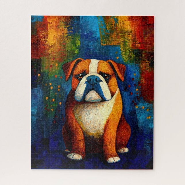 Quebra-cabeça de Retrato de Cão (Vertical)