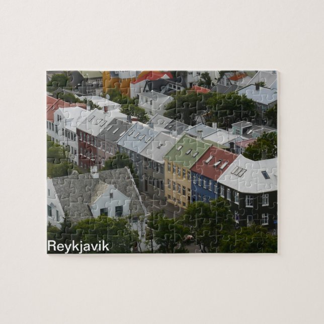 Quebra-cabeça de Reykjavik (Horizontal)