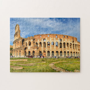 quebra-cabeça de Roma com Colosseum