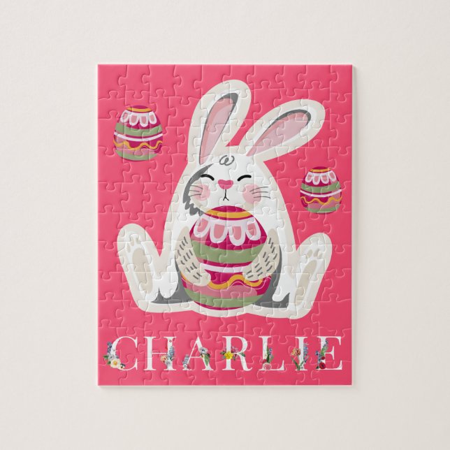 Quebra-cabeça de Rosa de Correção de Páscoa Person (Vertical)