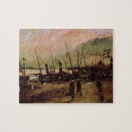 Quebra-cabeça De Ruijterkade em Amesterdã por Vincent van Gogh