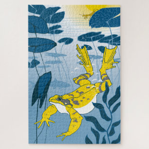 quebra-cabeça de Sapo de 20x30 para Pessoas Color